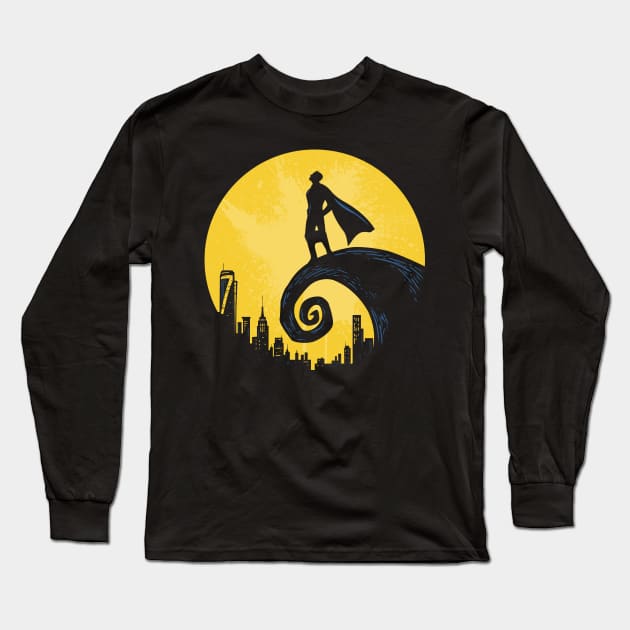 Nightmare Above Us Long Sleeve T-Shirt by PrimePremne